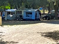 Large pitch under the trees Large pitch under the trees