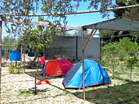 Tent pitch Tent pitch