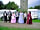 Disserth Caravan and Camping Park: Off to the ball: guests preparing for the August Victorian Festival