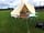 Twnti Touring Caravan and Camping Park: Bell tent