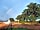 Lacock Alpaca Glamping: View from the bell tent
