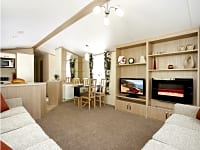 Living area with dining table Living area with dining table