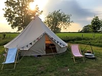 Tenda em forma de sino (2 adultos e 3 crianças)