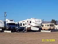 Big rigs fit in this spacious park Big rigs fit in this spacious park