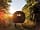 Oakwood Glamping: Sunset over the wagon (photo added by manager on 07/12/2022)