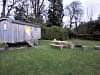 Blair Drummond Caravan Park: Nice and cosy wee Shepherd Hut (photo added by miroslaw_b220587 on 04/14/2025)