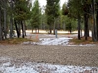 Well-kept gravel sites Well-kept gravel sites
