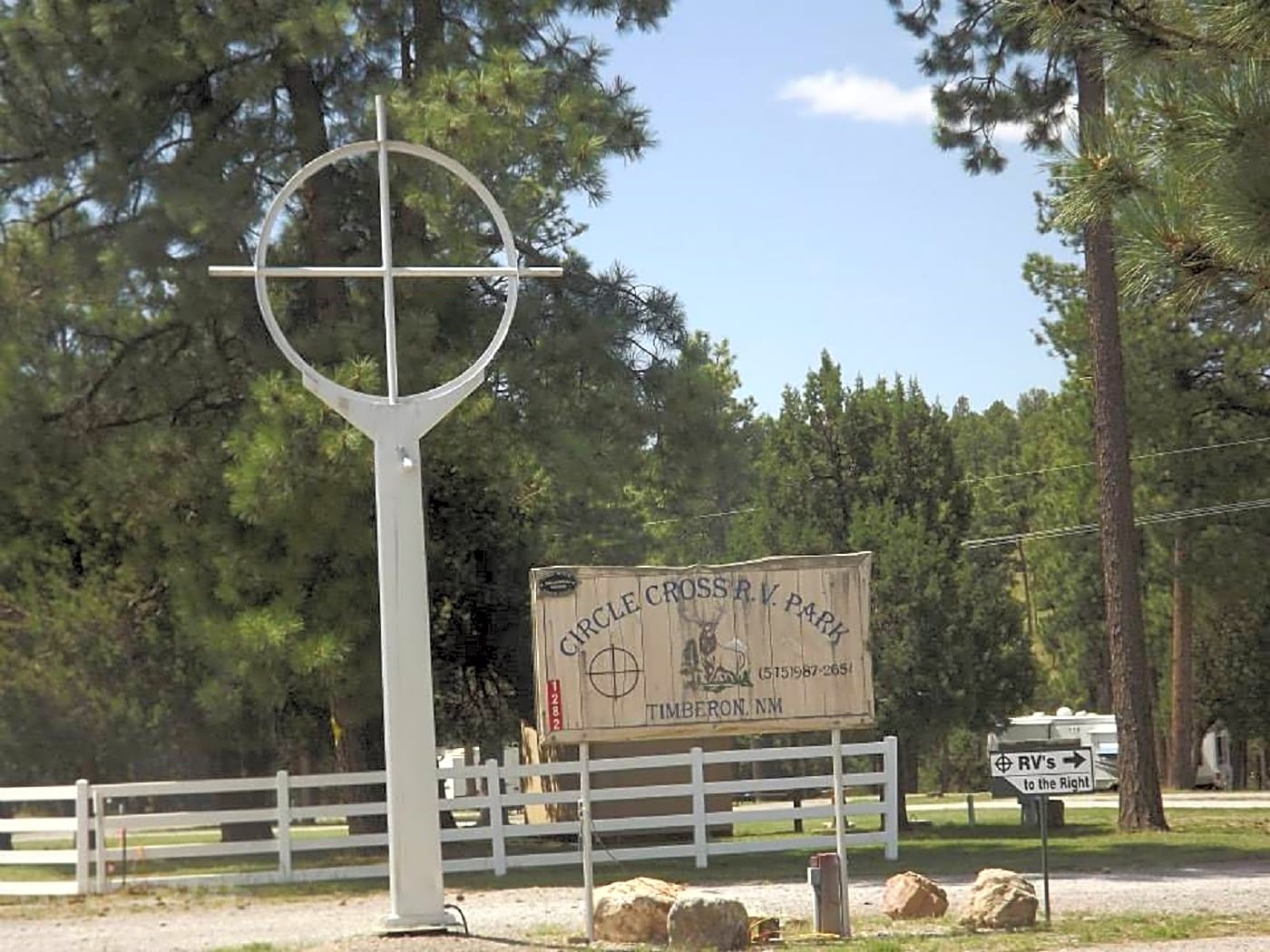 Circle Cross RV Park in Timberon, New Mexico