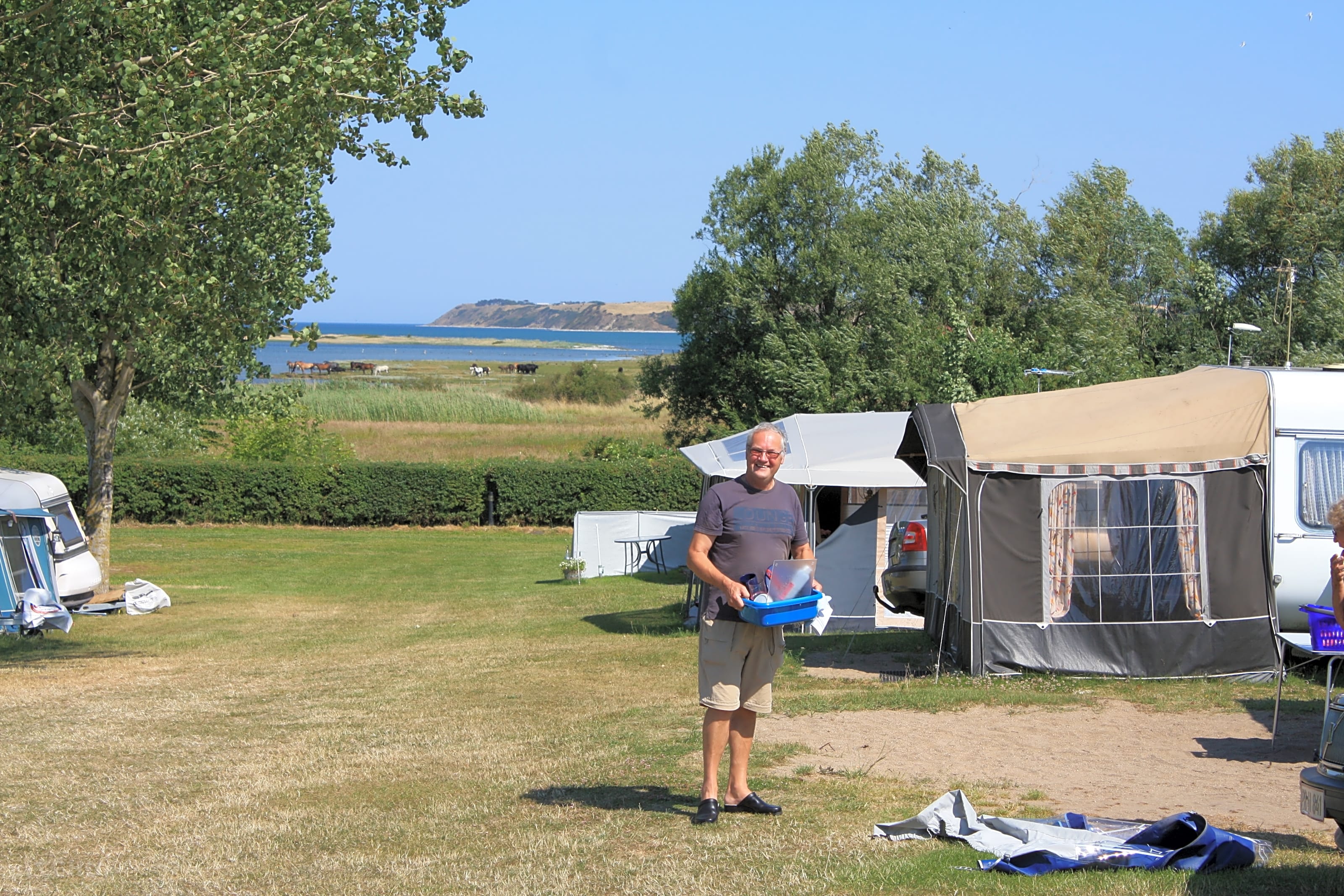 udkast Intim gåde Vesterlyng Camping, Havnsø, Kalundborg - Pitchup®