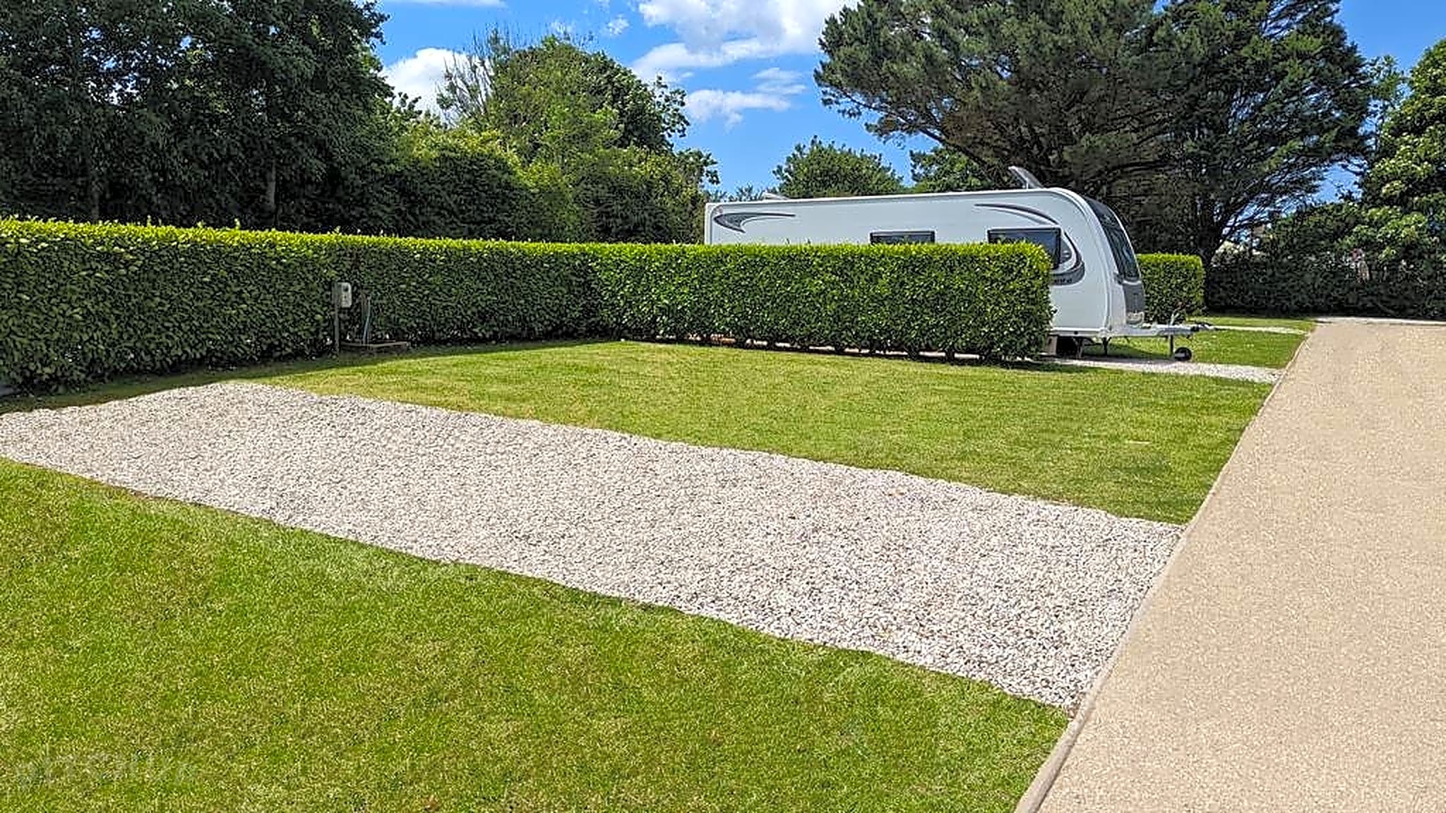 Touring caravan seasonal pitches sale