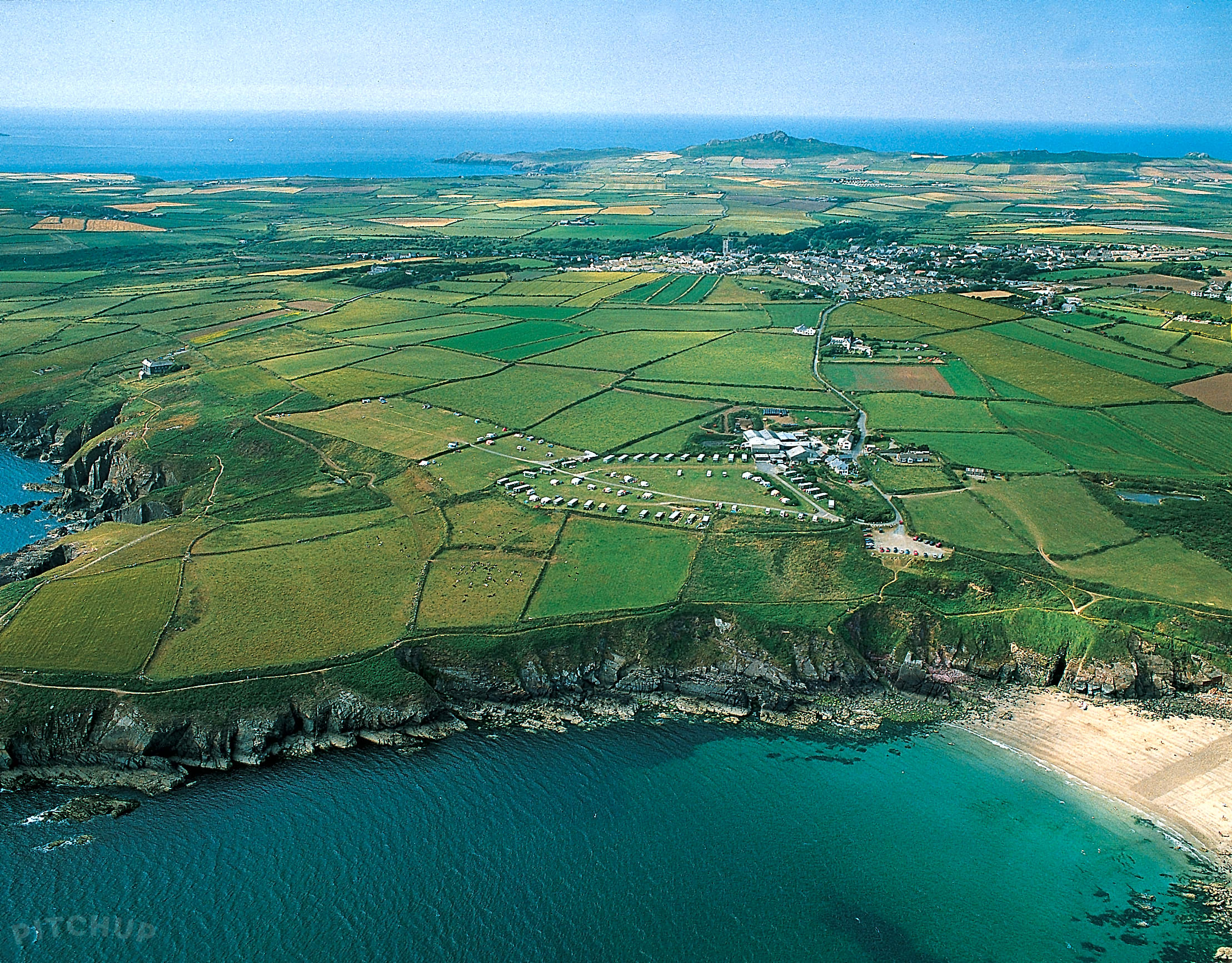 Caerfai shop bay campsite