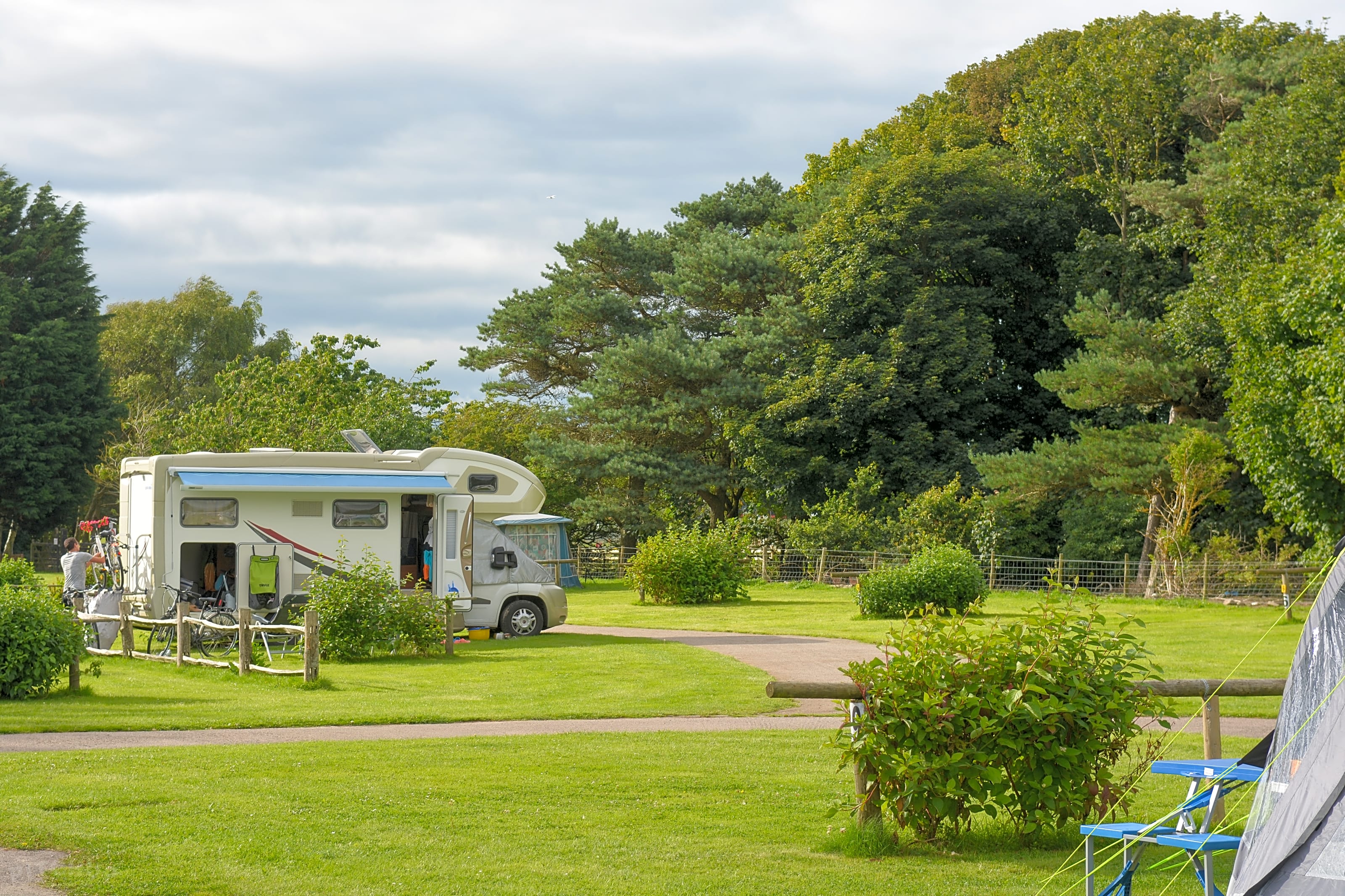 Seasonal caravan pitches lake district top