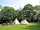 Wimbles Farm: Smart tents belonging to guests, on the large group pitching area
