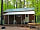 White Pines Campsites: Cabin porch