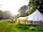 Ryeford Ponds Glamping: balmy evening with friends at Hawthorn Ridge bell tent