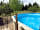 Camping de la Touche: The view from the above ground pool decking