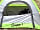 Mujeres Valley Campground: Entrance of the tent zips up and material is water resistant!