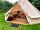 Ducklings Den: Entrance to the tent