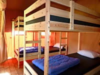 Inside sleeping compartment Inside sleeping compartment