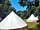 Graythwaite Glamping: Lots of space between tents