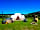 Llandegla Trout and Coarse Fishery: Bell tent with hot tub (photo added by manager on 06/07/2022)