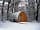 Two Hoots Campsite: Snowy Pod at Two Hoots