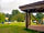 Huntstile Organic Farm: Roundhouse - great shelter from the sun and lovely cover for cooking