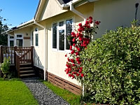 Your own private decked area Your own private decked area