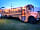 American School Bus Glamping at Isle of Wight: Exterior of the renovated bus (photo added by manager on 02/02/2023)