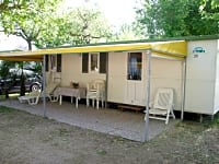 Statický karavan Bürstner s 2 pokoji