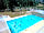 Camping Molignon: Heated swimming pool (with retractable roof)