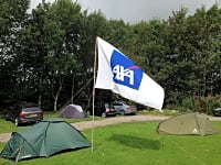 Spacious grass pitches Spacious grass pitches