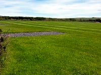 Hardstanding pitch overlooking the grass field Hardstanding pitch overlooking the grass field