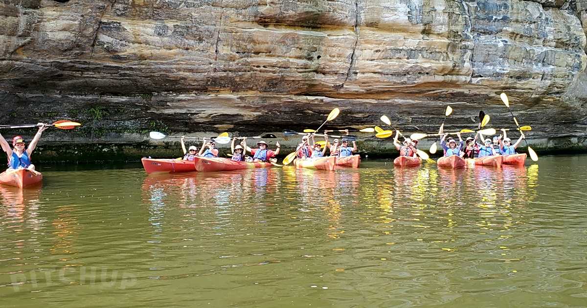 Kayak Starved Rock Campground, Ottawa