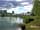 Crystal Lakes Caravan Park: Lake and grass pitches