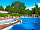 Landguard Holiday Park: The outdoor pool and terrace