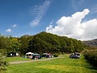 Parcel·la de gespa sense electricitat per a tenda de campanya