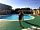 Landguard Holiday Park: Playing pool