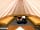 Bell Tent Glamping at Marwell Resort: Each tent has lights, USBs and heating