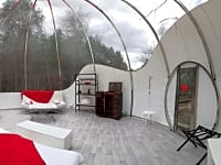 Dôme géodésique Suite Glamour