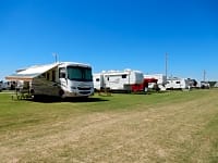 Pull through pitches with plenty of space for your slide outs and other needs Pull through pitches with plenty of space for your slide outs and other needs