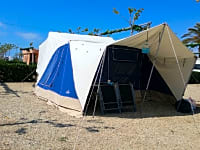 Parcel·la de graveta amb electricitat