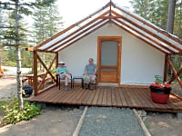 The cabin deck The cabin deck