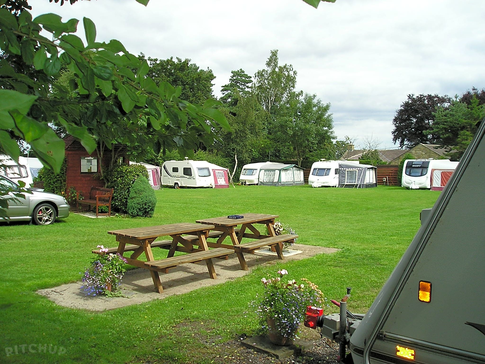 Pitch up caravan on sale sites