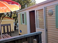 Stacaravan 2 slaapkamers (met badkamer)