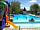 Camping Bleu Soleil: Heated pool with slide