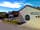 Camping La Croix Badeau: Main building with reception, toilets and snack bar
