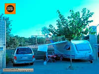 C0 op grind staplaats voor caravan en/of camper zonder elektriciteit (groot)