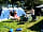 Riverside Caravan and Camping Park: Guests on the pitches by the woods