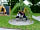 Riverside Caravan Park: All of us outside our snug (photo added by manager)